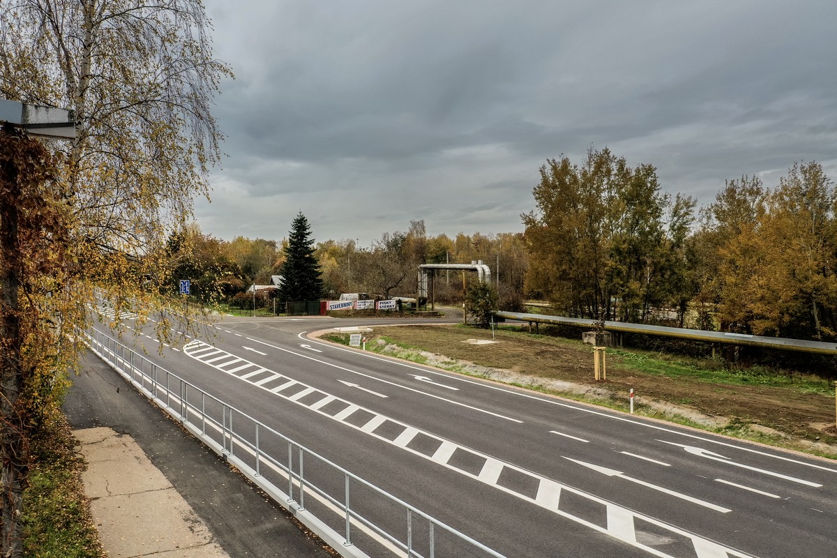 Modernizace silnice II/322 - Chvaletice